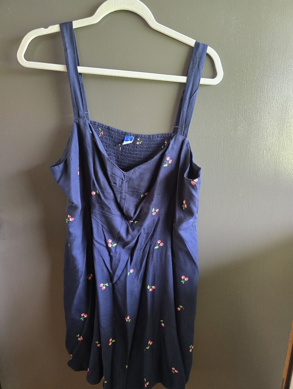 Ol Navy, Navy Cherry  Sundress